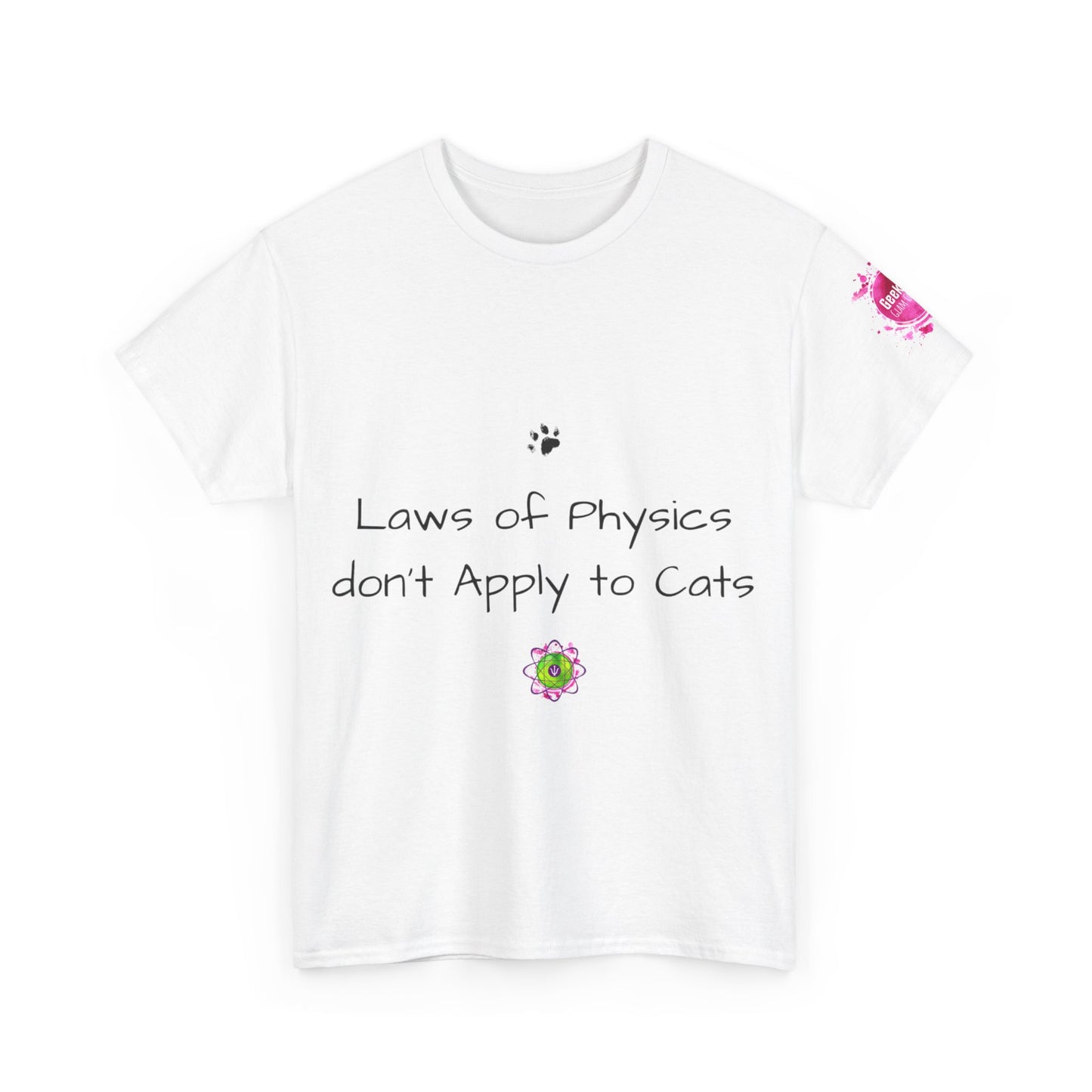 Unisex heavy cotton tee "Laws of Physics""