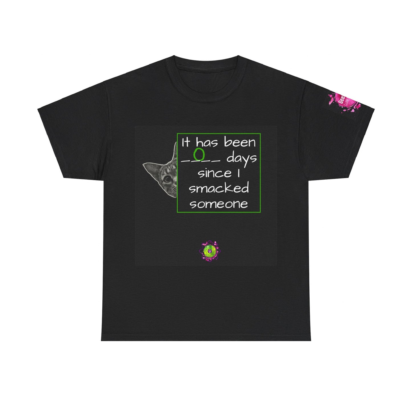 Unisex heavy cotton tee "It has been 0 days""
