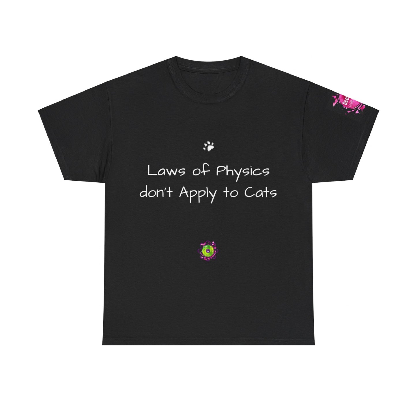 Unisex heavy cotton tee "Laws of Physics""