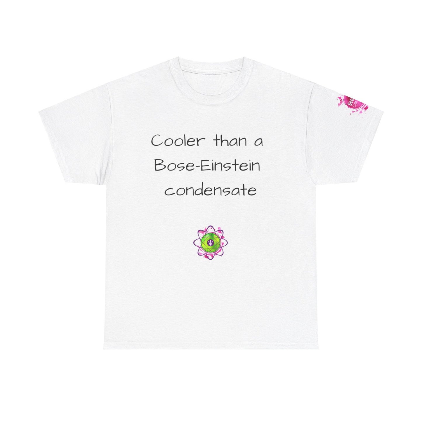 Unisex heavy cotton tee "Bose-Einstein Condensate"