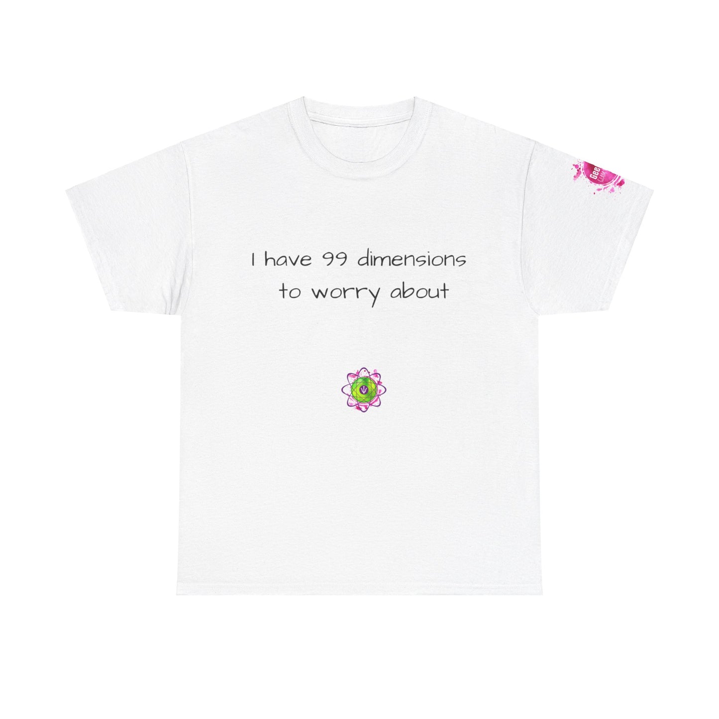 Unisex heavy cotton tee "99 dimensions"