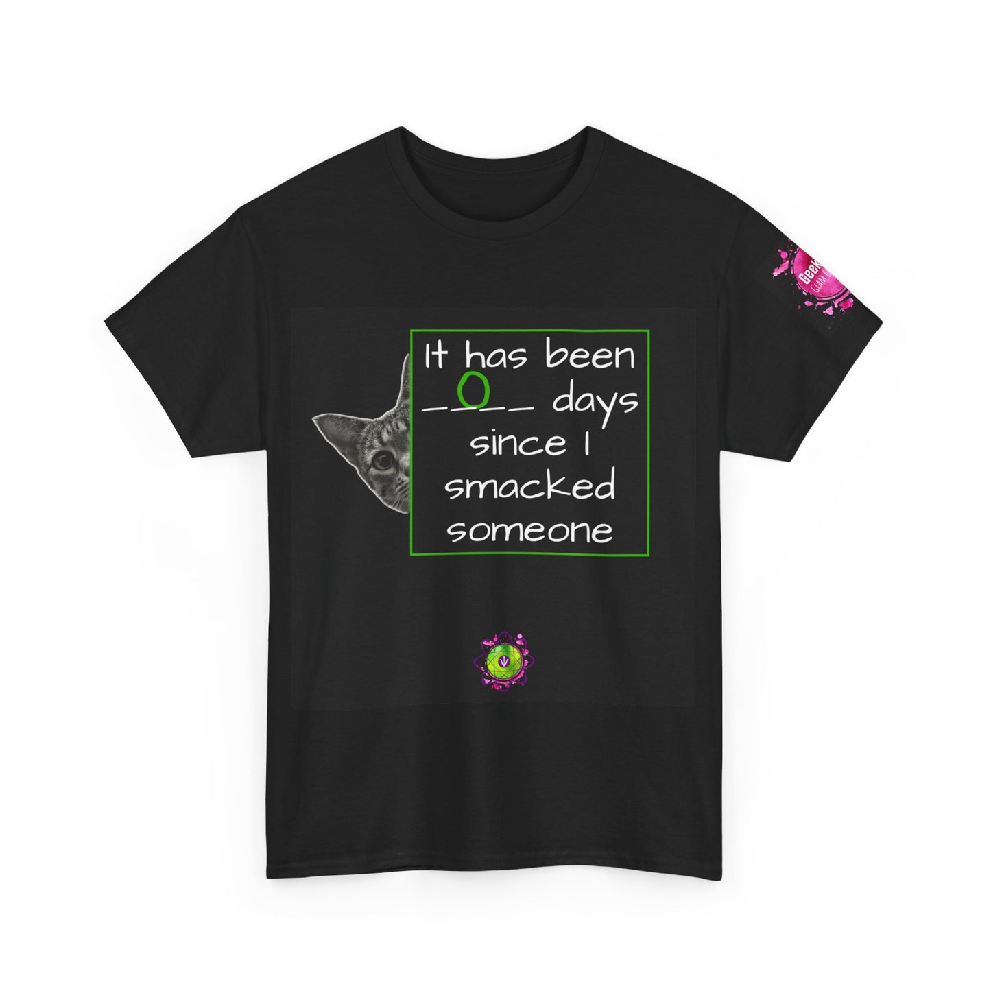 Unisex heavy cotton tee "It has been 0 days""