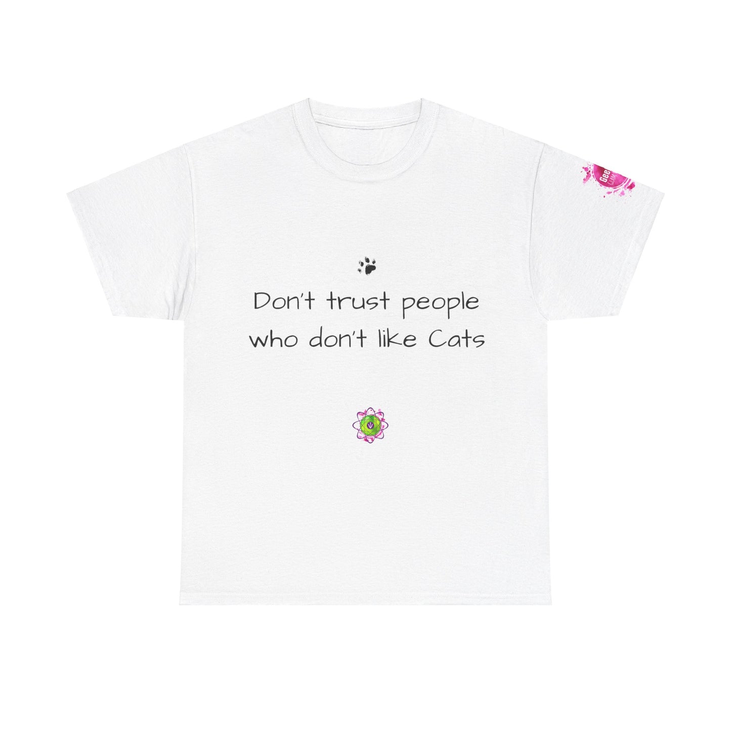 Unisex heavy cotton tee "Don't trust people""