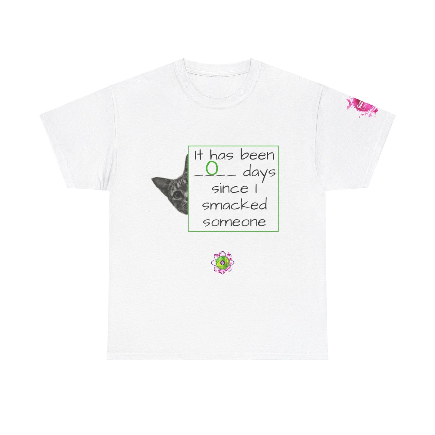 Unisex heavy cotton tee "It has been 0 days""