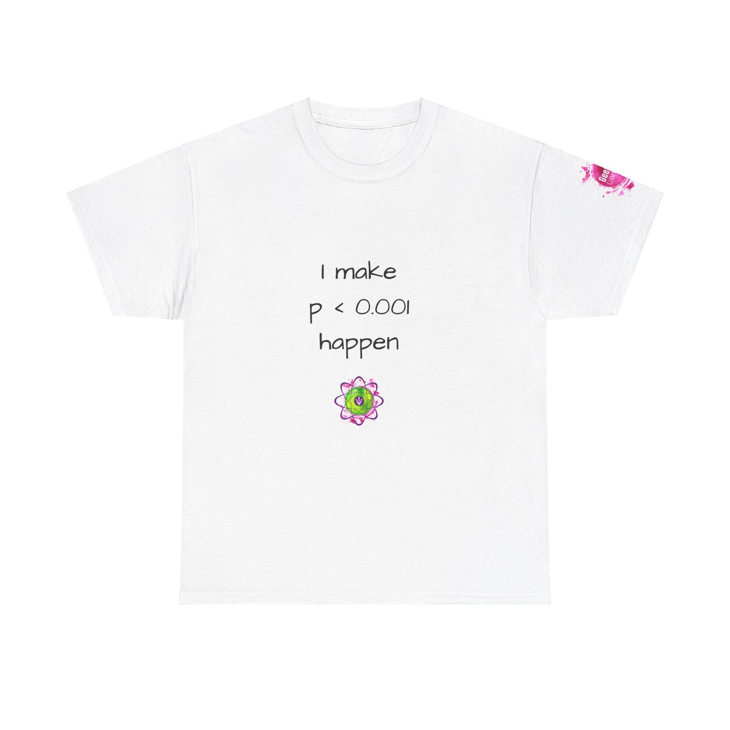 Unisex heavy cotton tee "p < 0.001"