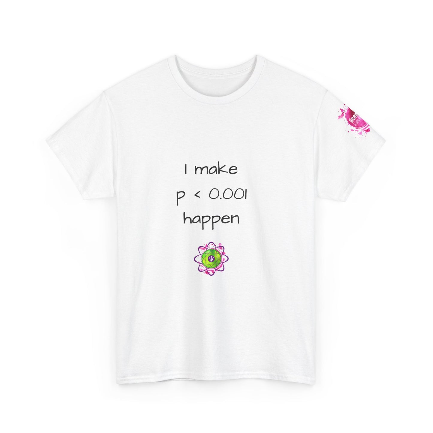 Unisex heavy cotton tee "p < 0.001"