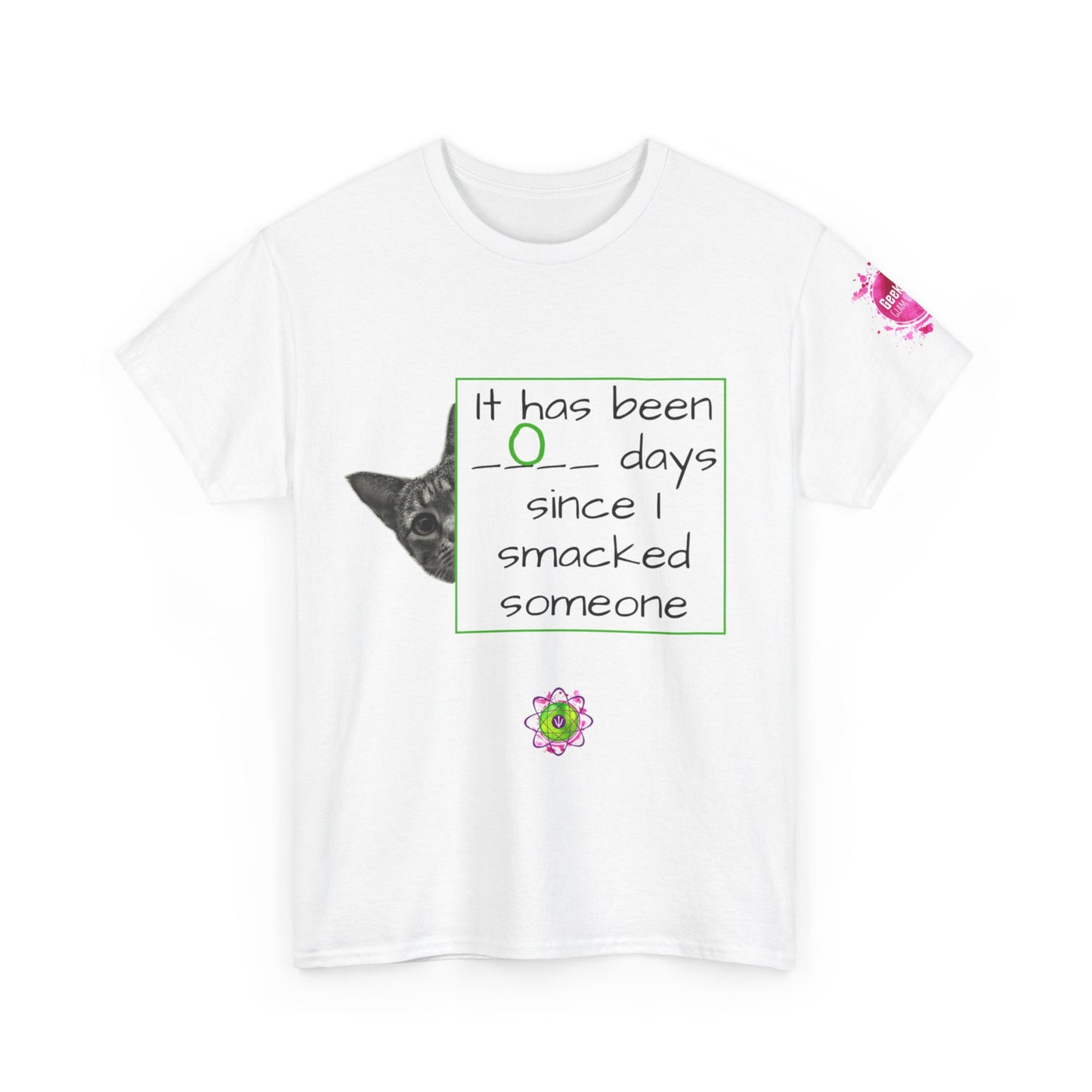 Unisex heavy cotton tee "It has been 0 days""