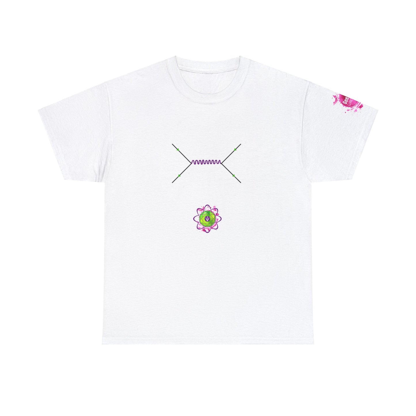 Unisex heavy cotton tee "Feynman Diagram"