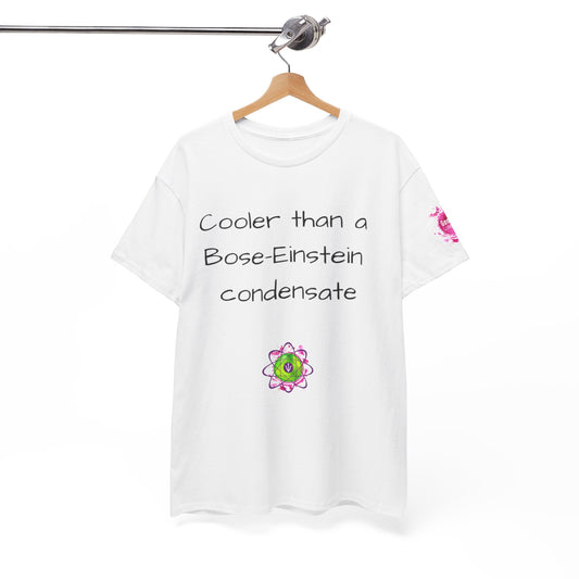 Unisex heavy cotton tee "Bose-Einstein Condensate"